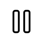 Pause SVG Icon